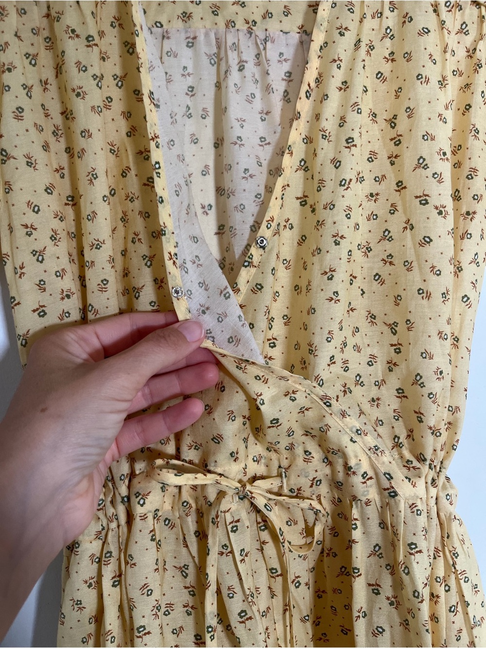 Christy Dawn The Dawn Dress In Golden Pollinator Midi Lightweight Cottagecore - Picture 7 of 9
